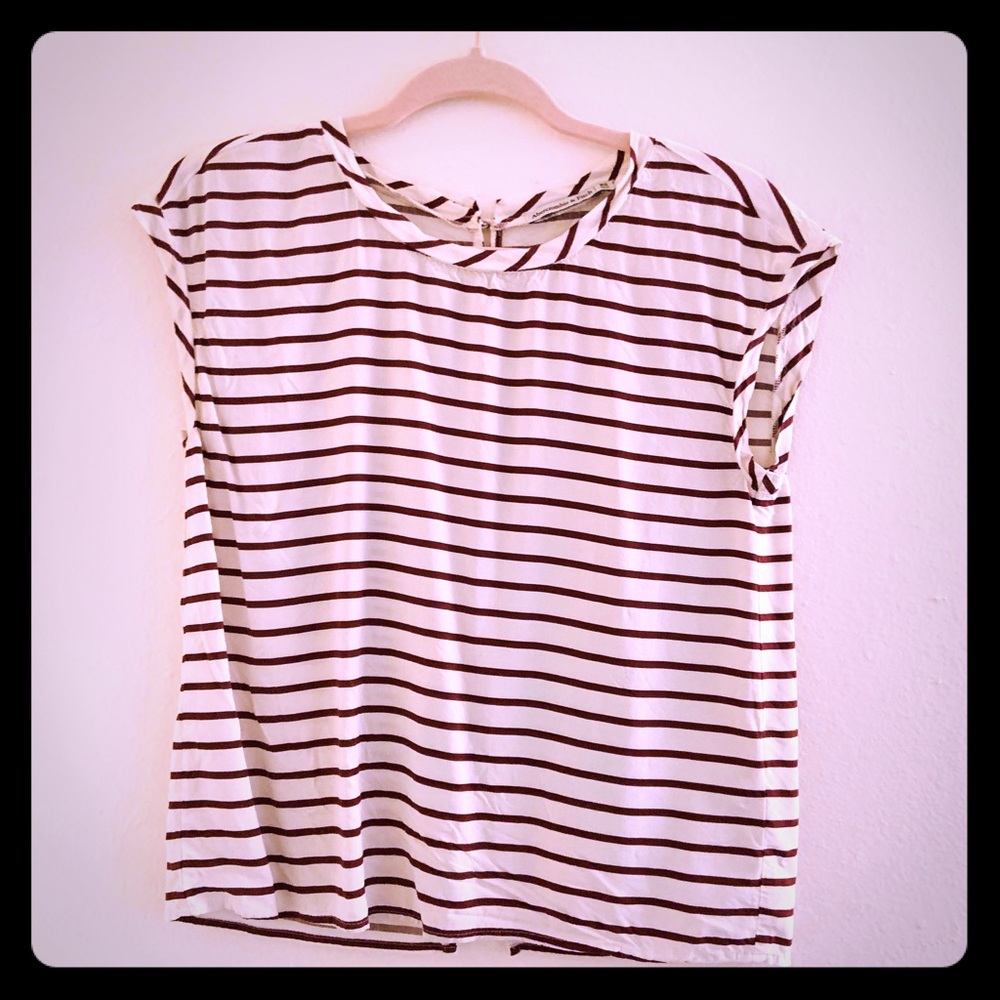 Professional Striped Blouse ❤️